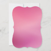 モダンおもしろいラブハートブライダルシャワー招待状 招待状 (裏面)