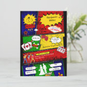 モダンおもしろいレトロ独身ベガス漫画物語 招待状 (スタンド正面)