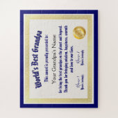 モダンおもしろい世の最高の大家 ジグソーパズル (縦)