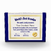 モダンおもしろい世の最高の大家 フォトブロック (正面)