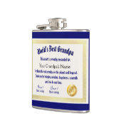 モダンおもしろい世の最高の大家 フラスク (左)