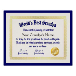 モダンおもしろい世の最高の大家 ポスター