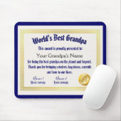 モダンおもしろい世の最高の大家 マウスパッド (マウス)