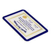 モダンおもしろい世の最高の大家 マグネット (右側)