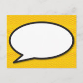 モダンおもしろい写真カラフルWHAM日付の保存 案内ポストカード (裏面)