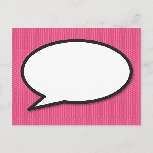 モダンおもしろい写真ベビージャーピンク インビテーションポストカード (裏面)