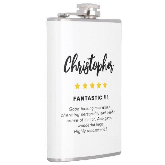 モダンおもしろい夫 フラスク (右)