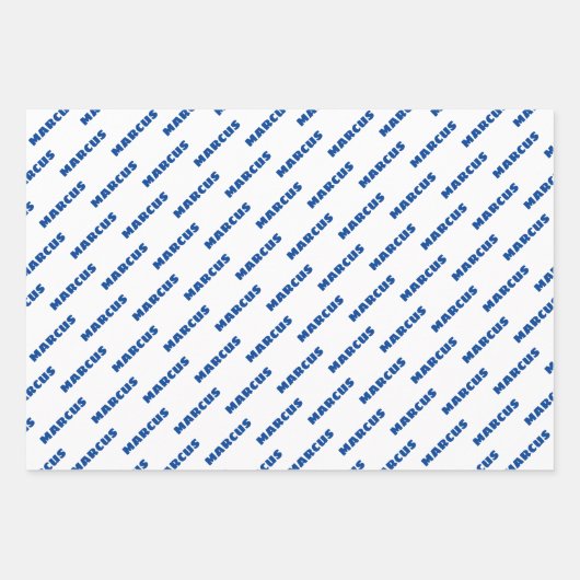 モダンおもしろい引用文タイポグラフィ60誕生日 ラッピングペーパーシート (正面2)