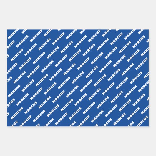 モダンおもしろい引用文タイポグラフィ80誕生日 ラッピングペーパーシート (正面3)