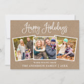 モダンおもしろい書道クラフト3枚 シーズンカード (正面)