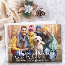 モダンおもしろい書道幸せな休日ファミリーフォト