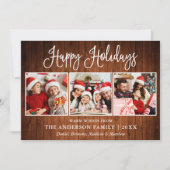 モダンおもしろい書道3光木材 シーズンカード (正面)