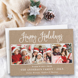 モダンおもしろい書道3写真クラフト シーズンカード