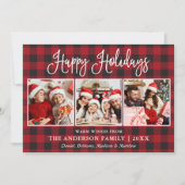 モダンおもしろい書道3写真プライド シーズンカード (正面)