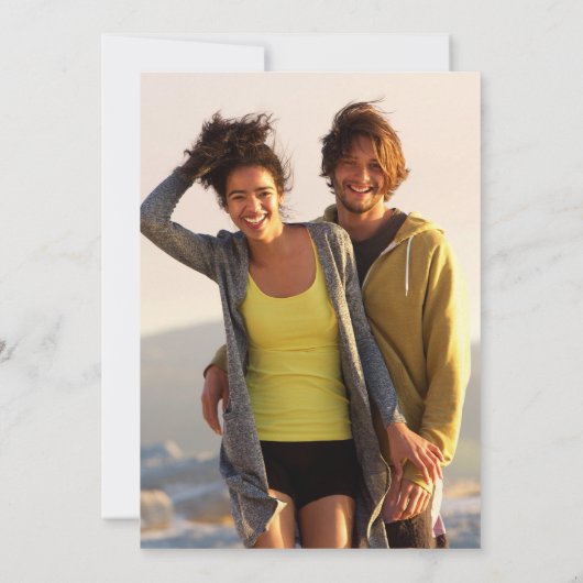 モダンおもしろい漫画ポップ・アートのブックアートフォト 招待状 (裏面)