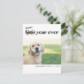 モダンおもしろいOkayest最高の Year Ever New Year シーズンカード (スタンド正面)