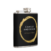 モダンおよびシックでパーソナライズなフラスコ フラスク (右)