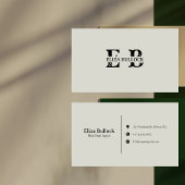 モダンおよびファンシー名刺 名刺