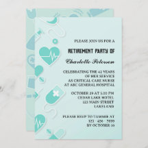 モダンおよびユニークナース退職パーティー