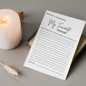 モダンお気に入りのミニマル誕生日 アドバイスカード