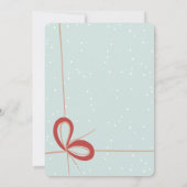 モダンお洒落イラストレーション 招待状 (裏面)