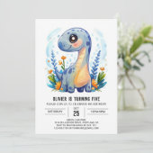 モダンお洒落カスタム誕生日 招待状 (スタンド正面)