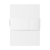 モダンお洒落黒猫結婚の 招待状ベリーバンド (裏面例)