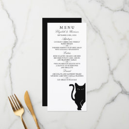 モダンお洒落Black Catのメ結婚ニュー メニュー