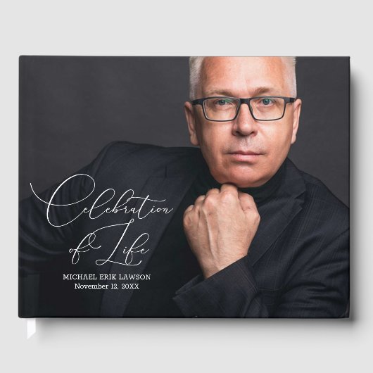 モダンお祝い ゲストブック (正面)