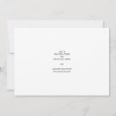 モダンお祝い 招待状 (裏面)