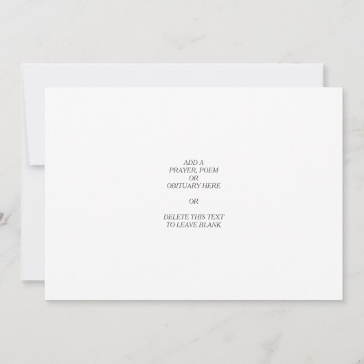 モダンお祝い 招待状 (裏面)