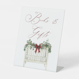 モダンかわいいサエレガントータベビーベビーシャワー 台座サイン