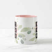 モダンかわいらし最高のおさん全てのフローラ マグカップ (中央)