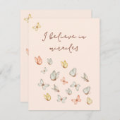 モダンかわいらし赤面ピンクチョウ賛美ズ (正面/裏面)