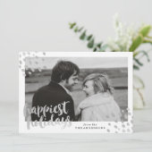 モダンきらめく | 休日の写真カード シーズンカード (スタンド正面)