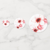 モダンさくらんぼ結婚の コンフェッティ (正面)