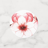 モダンさくらんぼ結婚の コンフェッティ (スモール正面)