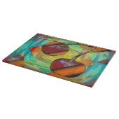 モダンさくらんぼ カッティングボード (角)