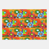 モダンしゃれている! ラッピングペーパーシート (正面)