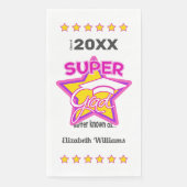 モダンすごいGrad Pink – 名前と年をカスタマイズ (正面)