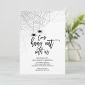 モダンつるハローウィンパーティ 招待状 (スタンド正面)