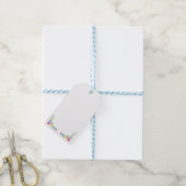 モダンつるフローラカスタムジュエリー表示ラベル ギフトタグ (より糸付き)