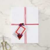 モダンつるフローラカスタムジュエリー表示ラベル ギフトタグ (より糸付き)