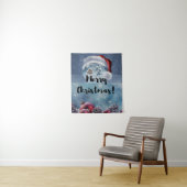 モダンでおかしいかわいいクリスマスのトナカイ タペストリー (インサイチュ)