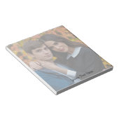 モダンでおしゃれなあなただけの写真とテキストを作成 ノートパッド (アングル)