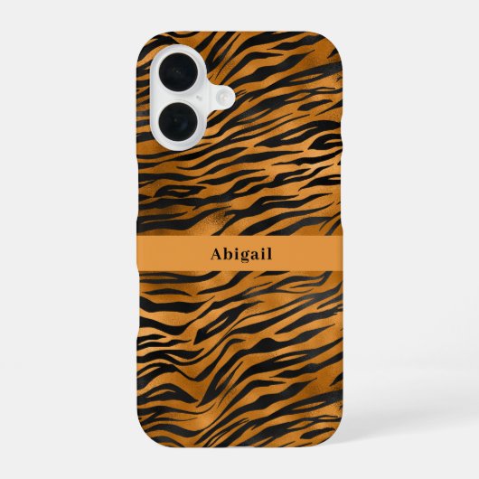 モダンでおしゃれなガーリー iPhone 16ケース (裏面)