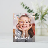 モダンでおしゃれなクリスマス1写真 シーズンポストカード (スタンド正面)