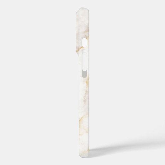 モダンでおしゃれなモノグラム マーブル風 オーダーメイド Case-Mate iPhoneケース (裏面 / 左)