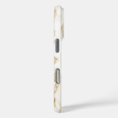 モダンでおしゃれなモノグラム マーブル風 オーダーメイド Case-Mate iPhoneケース (裏面 / 右)