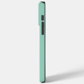 モダンでおしゃれなレーシングストライプのイニシャル入り Case-Mate iPhoneケース (裏面 / 左)